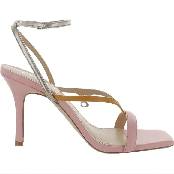 Coach Kali Pink and Tan Heels Viral 100% Authentic Brand new in Box RT 799$ - Picture 9 of 14